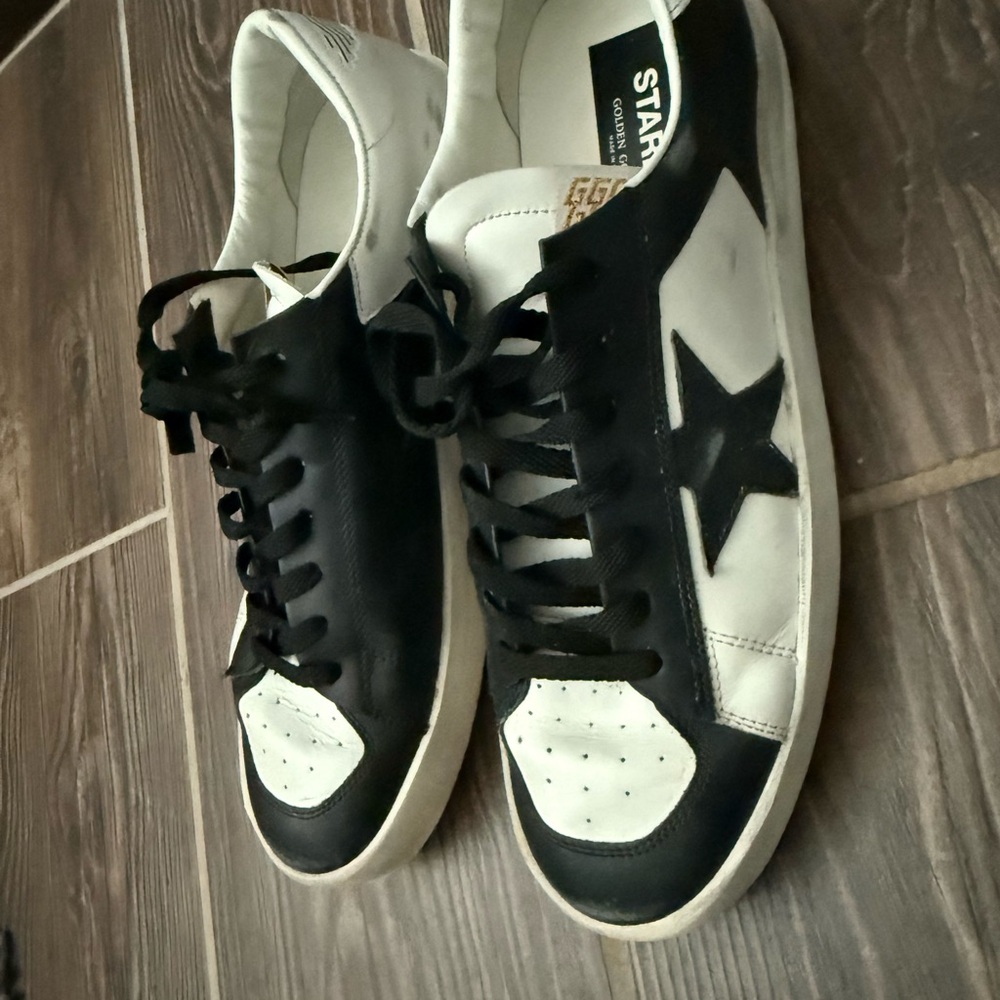 Black and White Men's Sneakers
